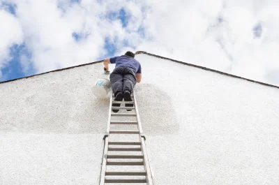 Peinture extérieure à la Penne — façades et ravalement